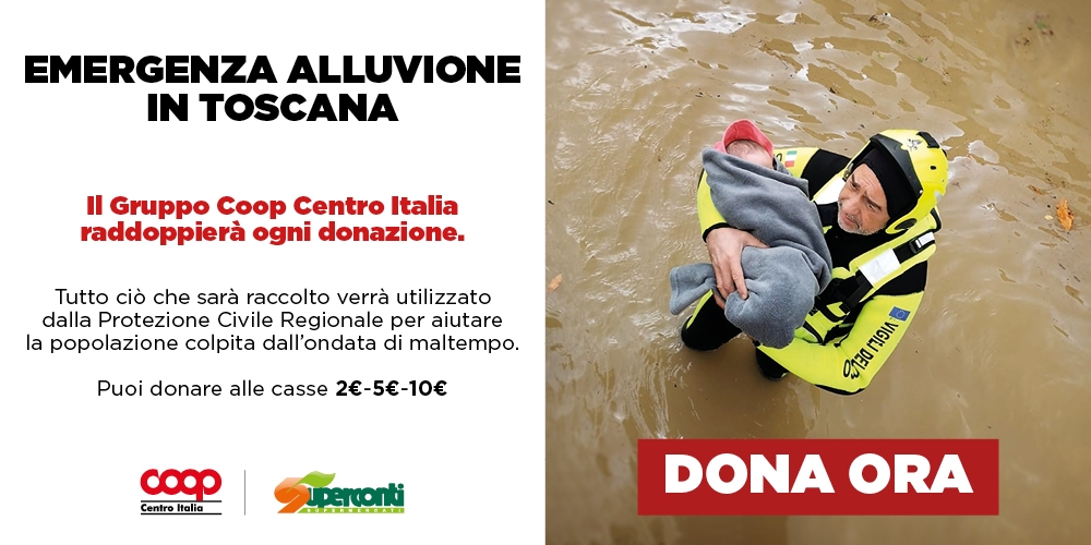 Emergenza Alluvione in Toscana
